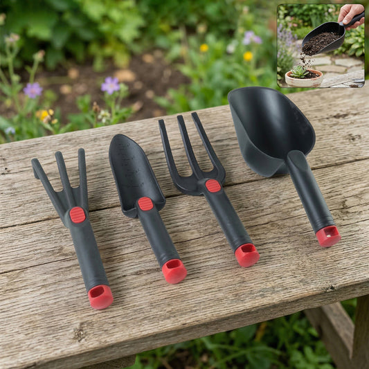 Garden Hand Tool Set (4 Pc Set)